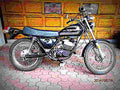 Harley Davidson SS 125 1976 3 motorbike A4 Photo Print