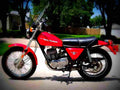Harley Davidson SS 175 1976 5 motorbike A4 Photo Print