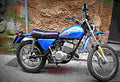Harley Davidson SST 250 1977 4 motorbike A4 Photo Print