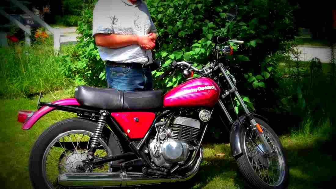 Harley Davidson SX 250 1976 4 motorbike A4 Photo Print