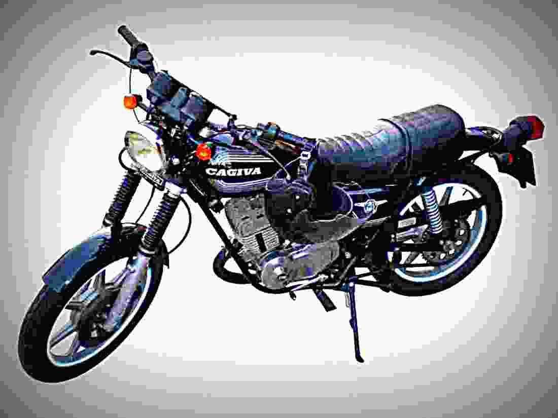 Harley Davidson SXT 125 1977 2 motorbike A4 Photo Print