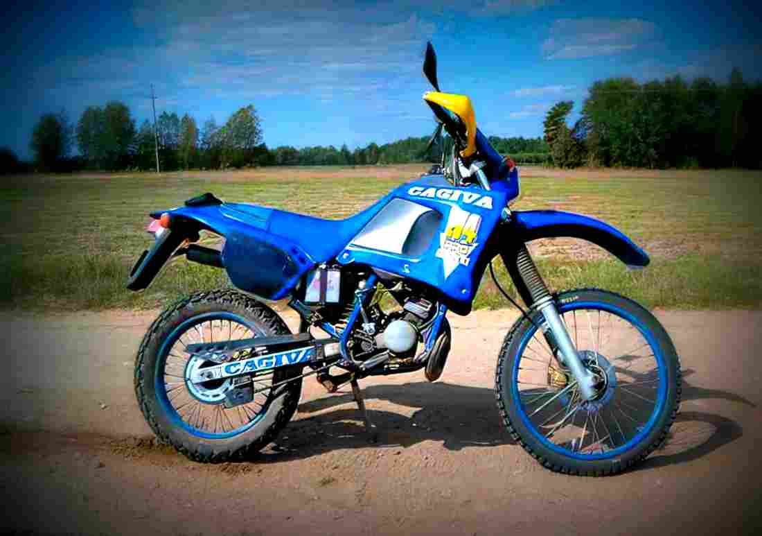 Harley Davidson SXT 125 1977 4 motorbike A4 Photo Print