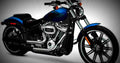 Harley Davidson Softail Breakout 2018 3 motorbike A4 Photo Print