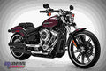 Harley Davidson Softail Breakout 2018 4 motorbike A4 Photo Print