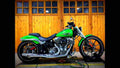 Harley Davidson Softail Breakout 2019 1 motorbike A4 Photo Print
