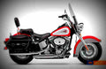 Harley Davidson Softail Deuce Injection 2001 5 motorbike A4 Photo Print