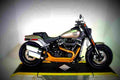 Harley Davidson Softail Fat Bob 2018 2 motorbike A4 Photo Print