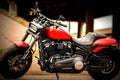 Harley Davidson Softail Fat Bob 2019 3 motorbike A4 Photo Print