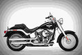 Harley Davidson Softail Fat Boy 2017 1 motorbike A4 Photo Print