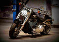 Harley Davidson Softail Fat Boy 2018 4 motorbike A4 Photo Print