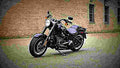 Harley Davidson Softail Fat Boy Lo 2017 3 motorbike A4 Photo Print