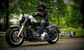 Harley Davidson Softail Fat Boy S 1690cc 2 motorbike A4 Photo Print