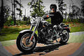 Harley Davidson Softail Fat Boy S 2017 4 motorbike A4 Photo Print