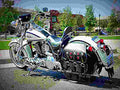 Harley Davidson Softail Heritage Springer 1997 3 motorbike A4 Photo Print