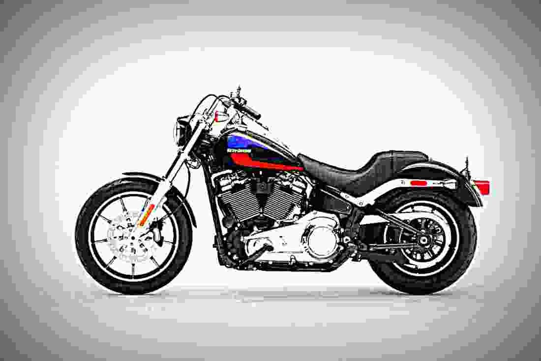 Harley Davidson Softail Low Rider 2019 2 motorbike A4 Photo Print