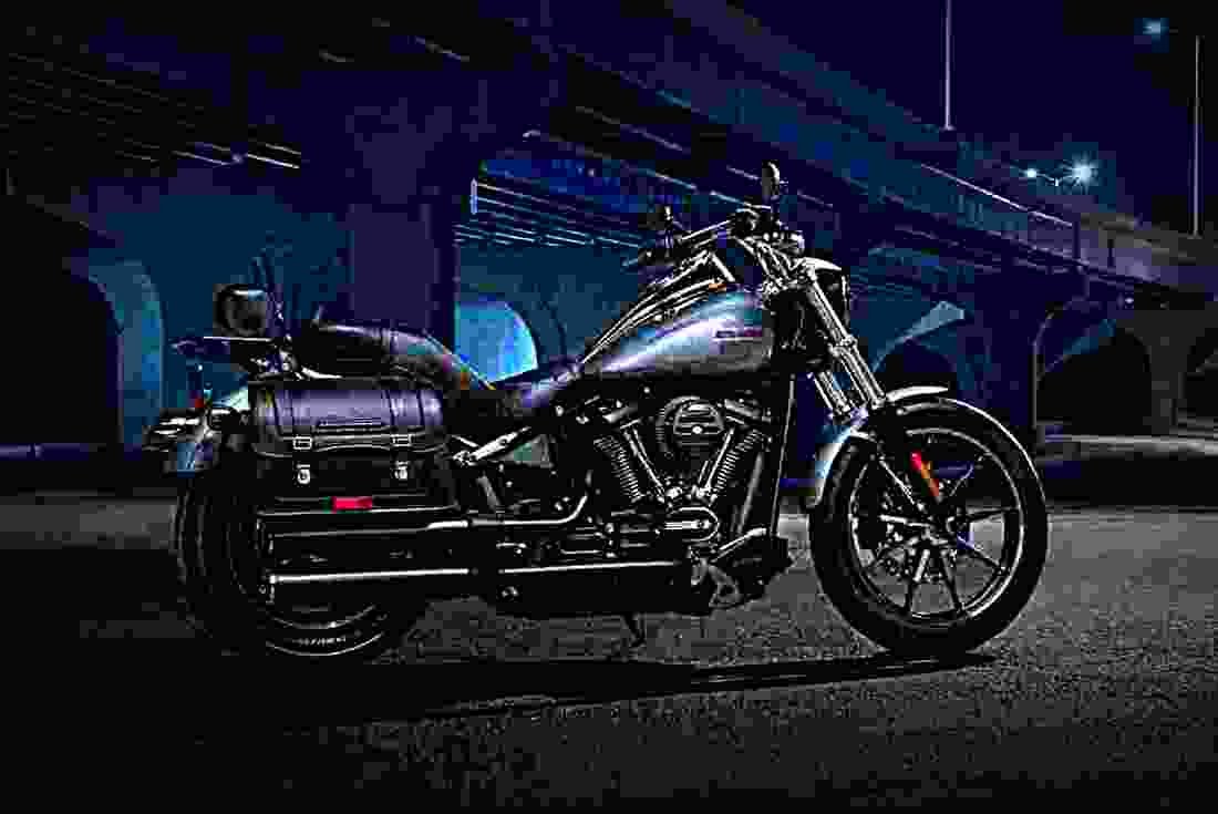 Harley Davidson Softail Low Rider 2019 4 motorbike A4 Photo Print