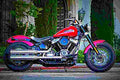 Harley Davidson Softail Slim 2018 4 motorbike A4 Photo Print