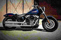 Harley Davidson Softail Slim 2019 3 motorbike A4 Photo Print
