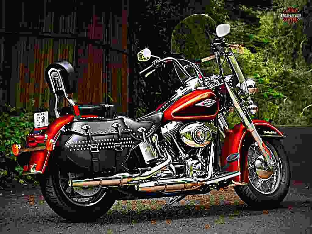 Harley Davidson Softail Slim S 1690cc 2 motorbike A4 Photo Print