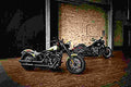 Harley Davidson Softail Slim S 2017 2 motorbike A4 Photo Print