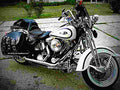 Harley Davidson Softail Springer 1997 2 motorbike A4 Photo Print