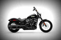 Harley Davidson Softail Street Bob 2019 3 motorbike A4 Photo Print