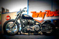 Harley Davidson Softail Street Bob Dark Custom 2018 4 motorbike A4 Photo Print