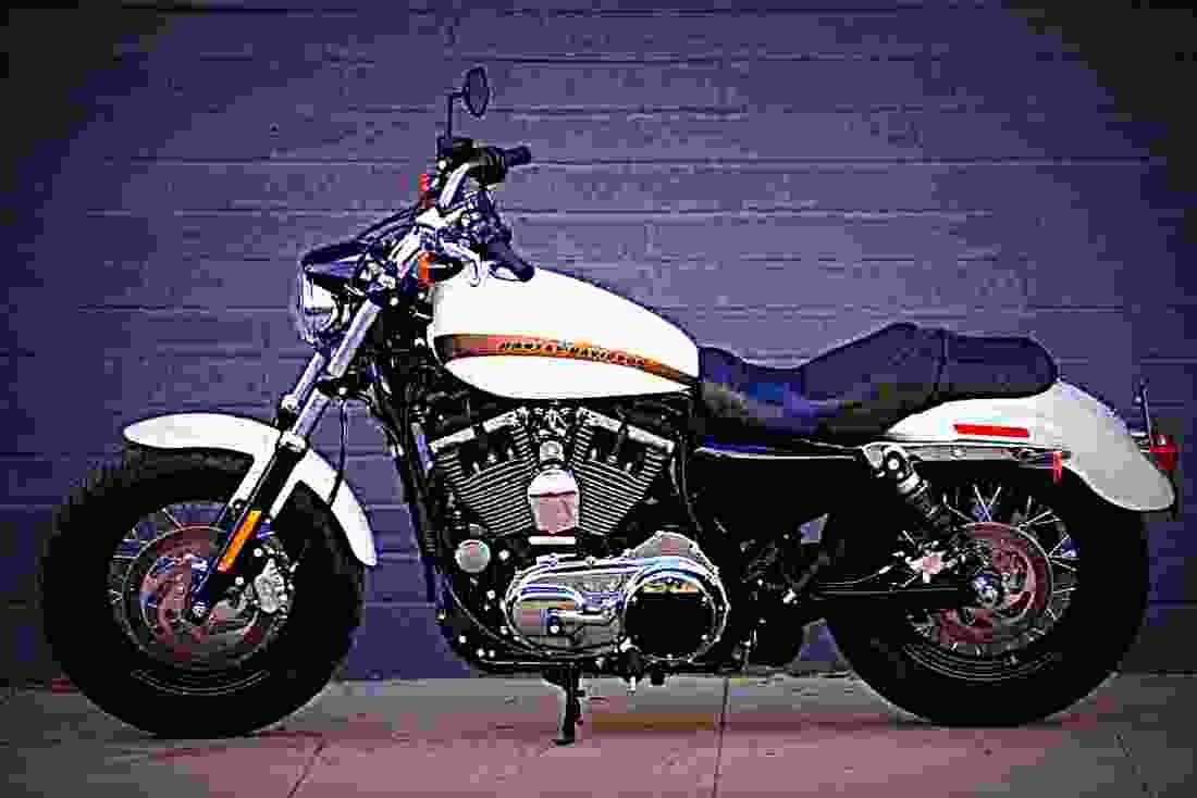Harley Davidson Sportster 1200 Custom 2018 4 motorbike A4 Photo Print
