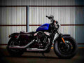 Harley Davidson Sportster Forty Eight 2019 3 motorbike A4 Photo Print