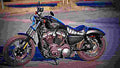 Harley Davidson Sportster Iron 883 2017 2 motorbike A4 Photo Print