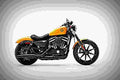 Harley Davidson Sportster Iron 883 2019 3 motorbike A4 Photo Print