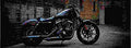 Harley Davidson Sportster Iron 883 Dark Custom 2018 2 motorbike A4 Photo Print