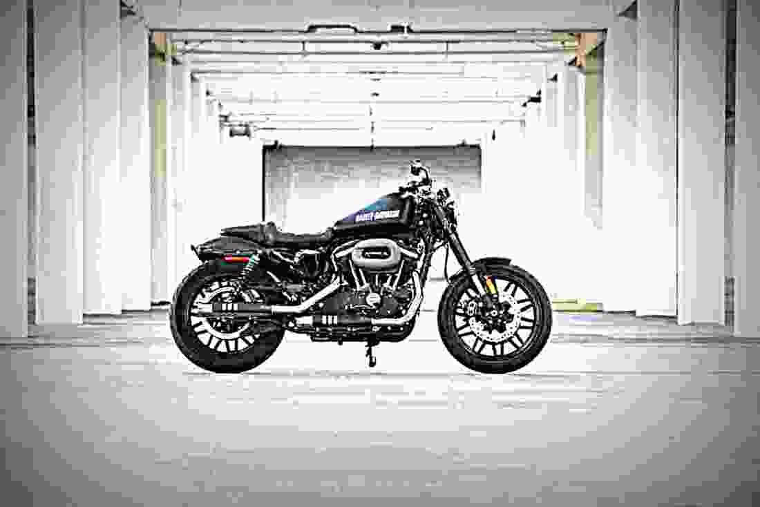 Harley Davidson Sportster Roadster 2017 3 motorbike A4 Photo Print