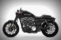 Harley Davidson Sportster Roadster 2018 3 motorbike A4 Photo Print