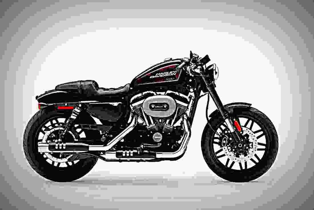 Harley Davidson Sportster Roadster 2019 1 motorbike A4 Photo Print