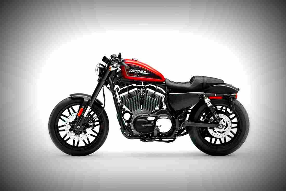 Harley Davidson Sportster Roadster 2019 2 motorbike A4 Photo Print