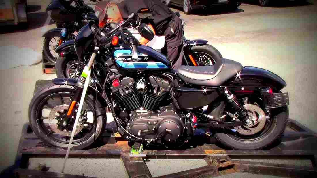 Harley Davidson Sportster Roadster 2019 3 motorbike A4 Photo Print