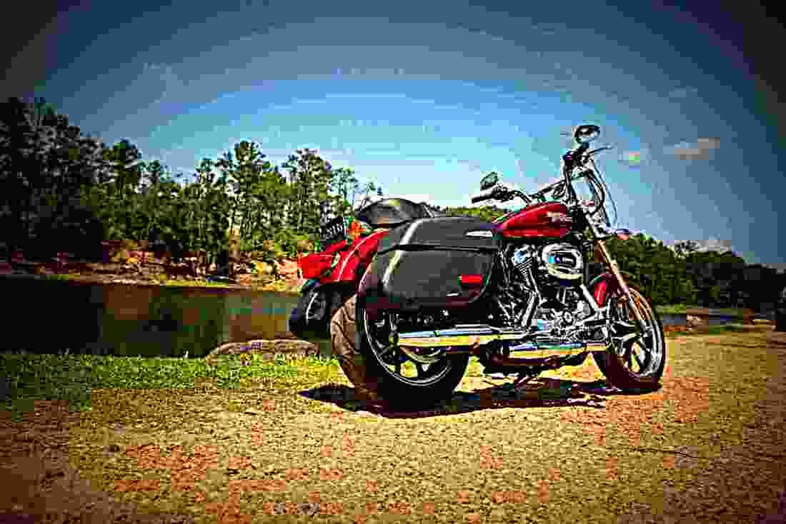 Harley Davidson Sportster SuperLow 1200T 2017 4 motorbike A4 Photo Print