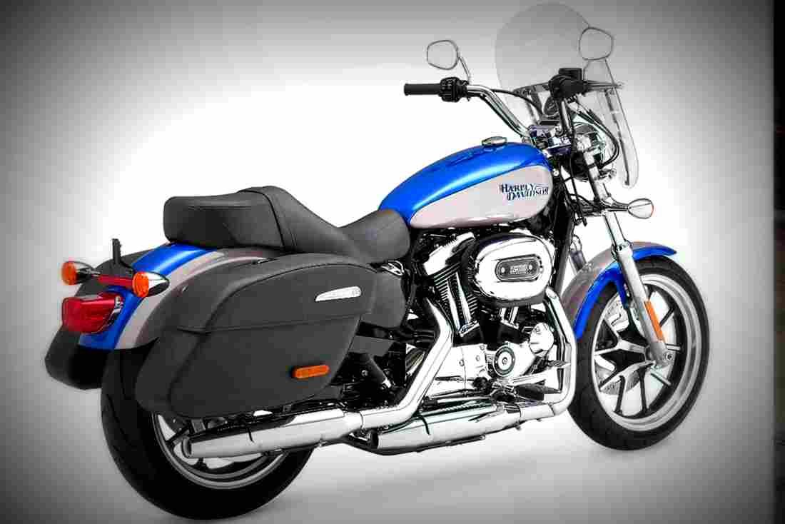 Harley Davidson Sportster SuperLow 1200T 2018 4 motorbike A4 Photo Print