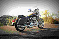 Harley Davidson Sportster Superlow 2017 3 motorbike A4 Photo Print