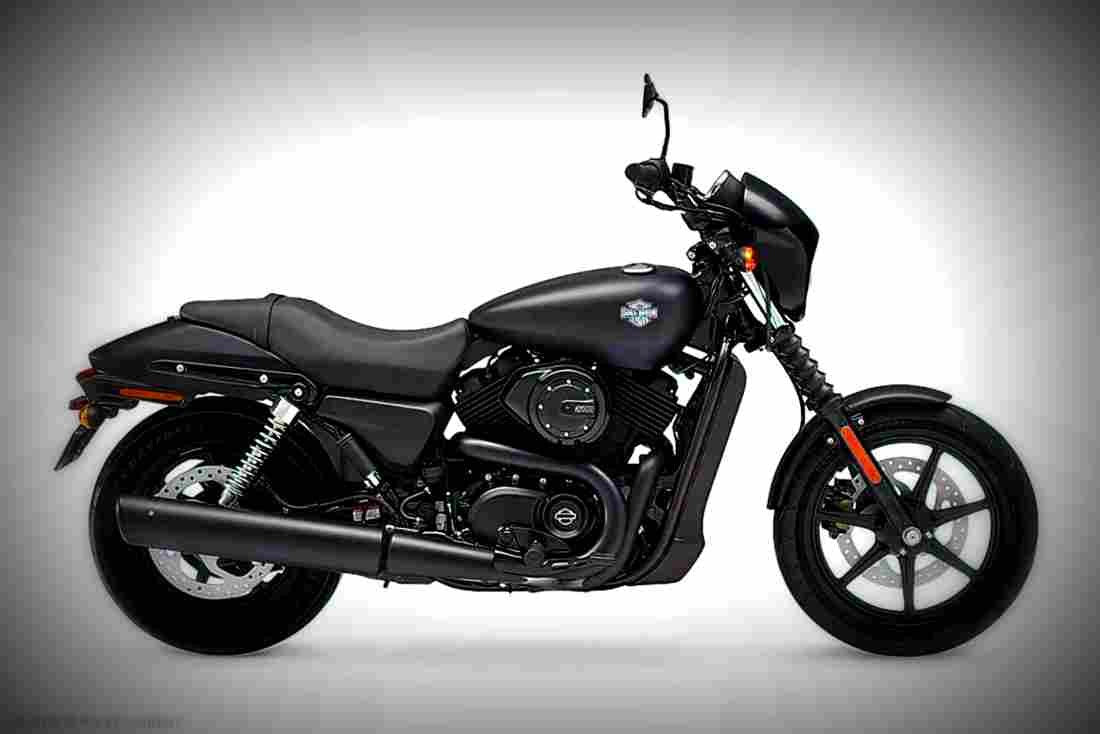 Harley Davidson Street 500 2018 2 motorbike A4 Photo Print