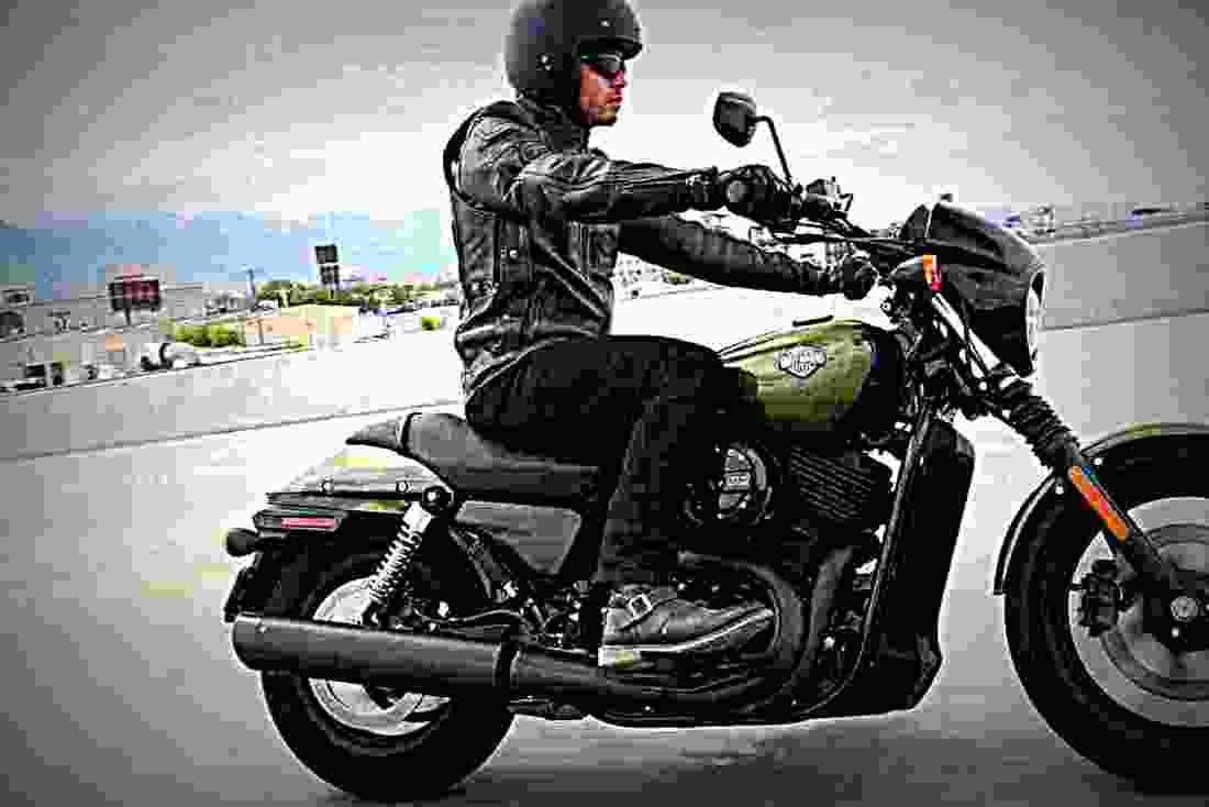 Harley Davidson Street 500 Dark Custom 2018 4 motorbike A4 Photo Print
