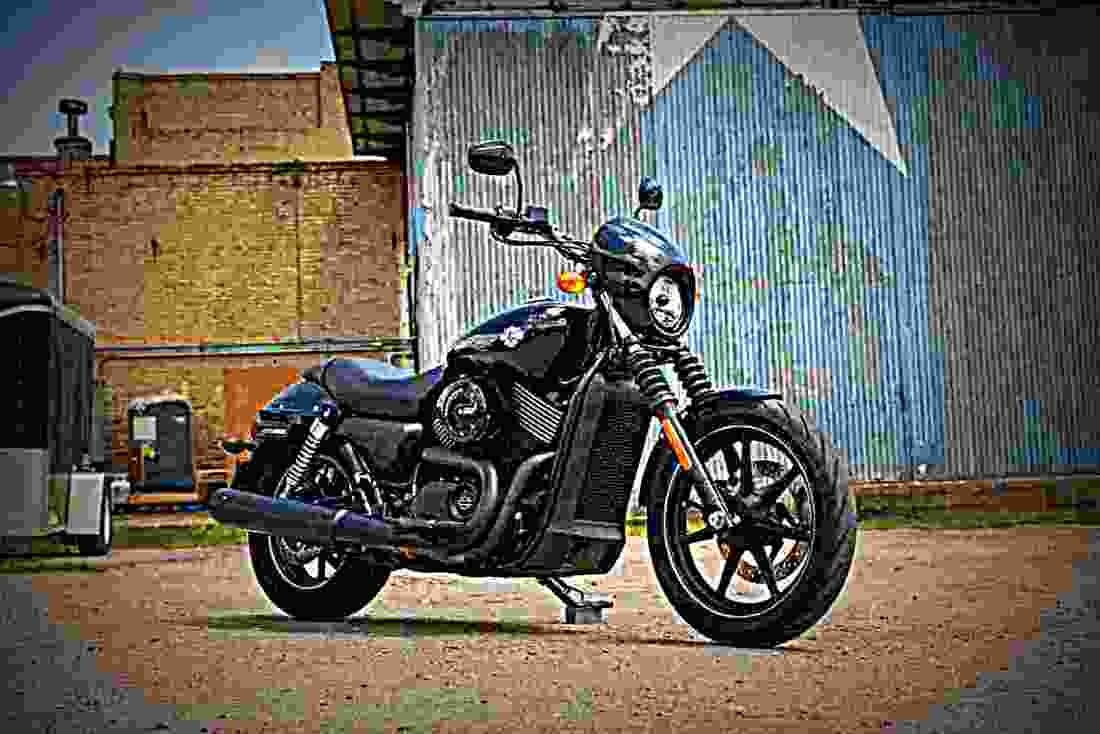 Harley Davidson Street 750 2017 1 motorbike A4 Photo Print