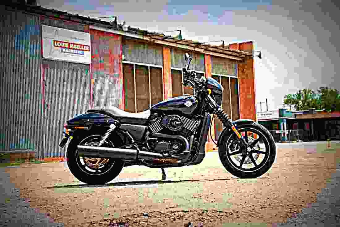 Harley Davidson Street 750 2017 4 motorbike A4 Photo Print