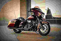 Harley Davidson Street Glide 2018 4 motorbike A4 Photo Print
