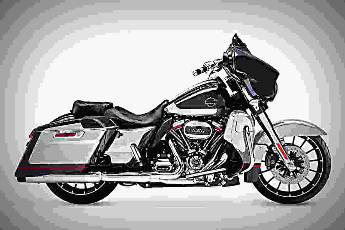 Harley Davidson Street Glide 2019 4 motorbike A4 Photo Print