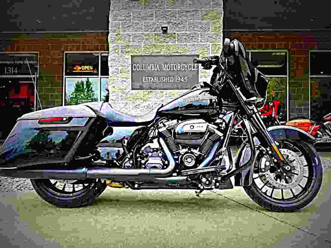 Harley Davidson Street Glide Special 2019 4 motorbike A4 Photo Print