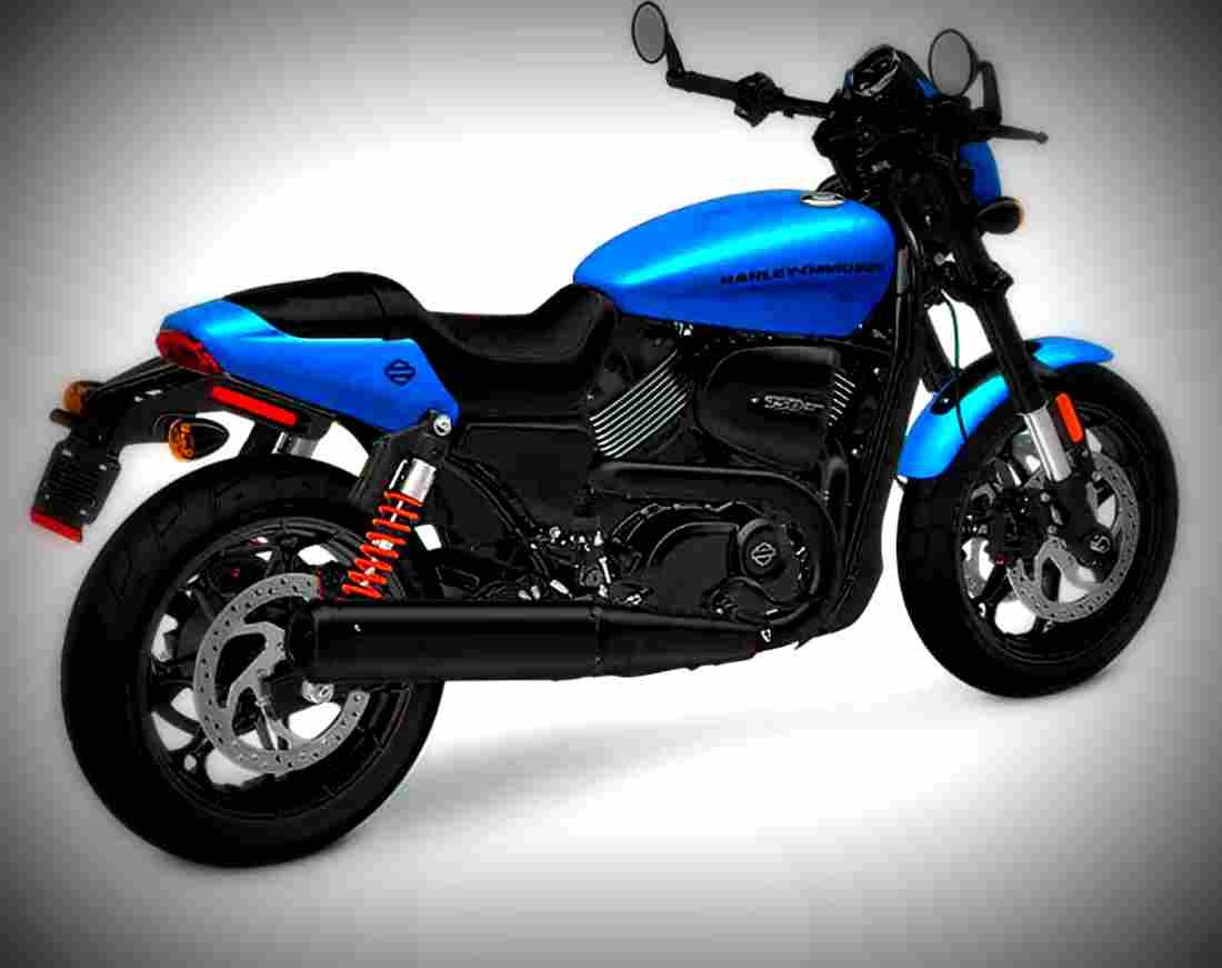Harley Davidson Street Rod 2018 4 motorbike A4 Photo Print