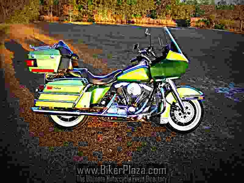 Harley Davidson Tour Glide Ultra Classic 1992 2 motorbike A4 Photo Print