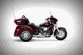 Harley Davidson Tri Glide Ultra 2019 1 motorbike A4 Photo Print